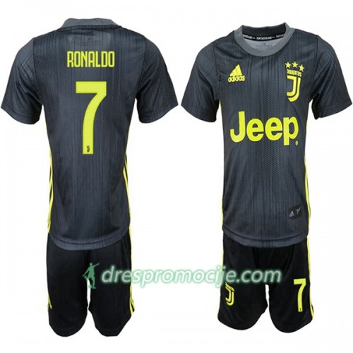 Juventus Dres Ronaldo 7 Dječji Treći 2018/19 Kratkih Rukava Juventus Dres Ronaldo 7 Dječji Treći 2018/19 Kratkih Rukava